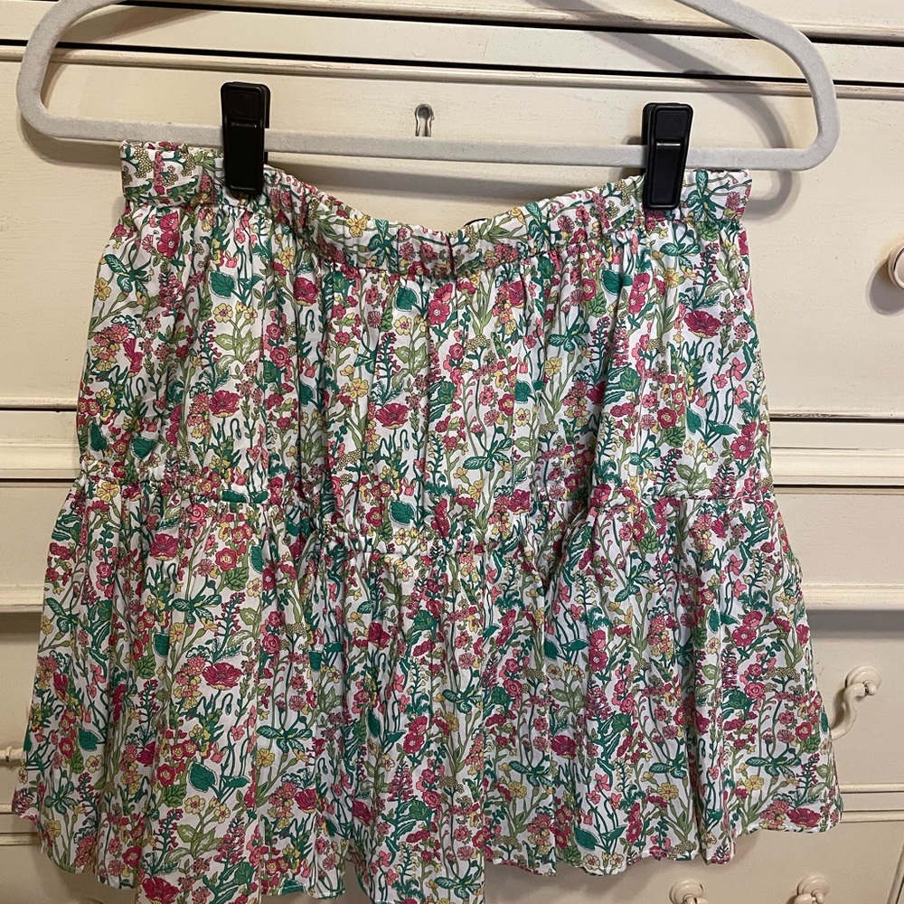 J Crew x Liberty of London floral mini size small. New never worn
